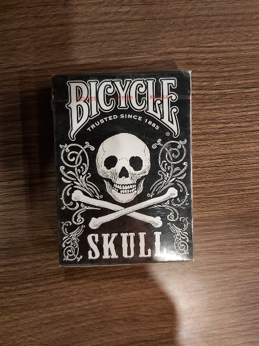 Playing Cards Bicycle Original SKULL Edition - 3100Da